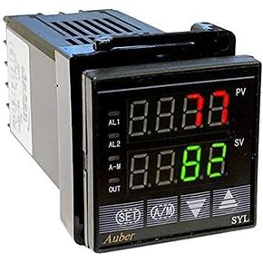 PID Temperature Controller with Dual Alarm Outputs, Built-in 2A AC SSR, SYL-2372