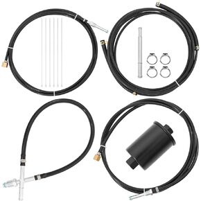 Nylon Fuel Line Repair Kit For 1999-2003 Chevy Silverado 1500/1999-2003 Tahoe/1999-2003 Suburban/1999-2003 GMC Sierra/1999-2003 Chevy Silverado 2500/3500, Automotive Complete Nylon Fuel Line Kit