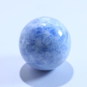 Natural Celestite Crystal Ball Blue Decorative Balls 70-80mm Crystal Ball Crystal Healing, Divination Sphere, Home Decoration, 100% Natural and Genuine.