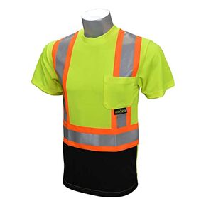 ST11BX-2PGS-2X Hi-Vis Green/Black - Size 2X