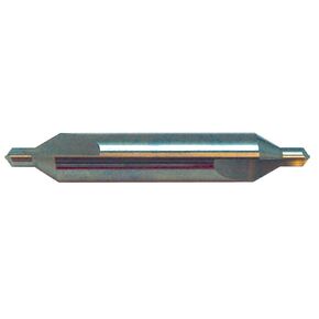 KEO 19208 Carbide Drill, Right Handed, 82 Degree Cutting Angle, Plain Type, Straight Flute, 3/16" Diameter, 2" Length, Size #2