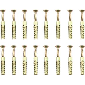مرساة حائط مع براغي DZS ELEC 20 قطعة 5 × 30 مم مرساة حائط فولاذية على شكل شجرة للجدار الخرساني والجدار المجوف والجدار الخشبي in Kuwait