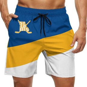Hockey Men's Shorts Gifts for Men Casual City Youth Fans Sport Beach Shorts Quick Dry