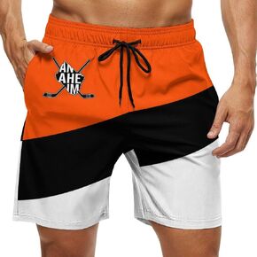 Hockey Men's Shorts Gifts for Men Casual City Youth Fans Sport Beach Shorts Quick Dry