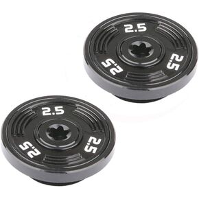 2pcs Black Golf Weights Replacement for Taylormade TP Reserve Putters 2.5g to 20g for Option