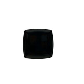 FSE 29009BK Plate, 9" x 9", 1" deep, square, Pack of 12