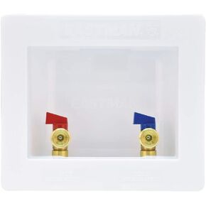 وصلة CPVC مقاس 1/2 بوصة من إيستمان، صندوق مخرج غسالة التصريف المركزي الأبيض، 60249 in Kuwait