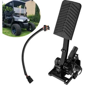 EZGO Accelerator Pedal Assembly Suitable for RXV and 2FIVE Electric Golf Carts, Accelerator Pedal Assembly with Adapter Wiring Cable, Replace OEM 604692, 610315, 671889, 638180, 613109, 613143