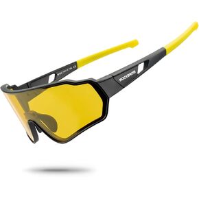ROCKBROS Polarized Cycling Sunglasses for Men Sports Glasses Women UV protection Bike Glasses for Driving Running Fishing