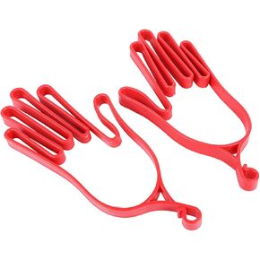 Bnineteenteam 1 Pair Golfball Gloves Stretcher Hanger Plastic Golfball Gloves Keeper