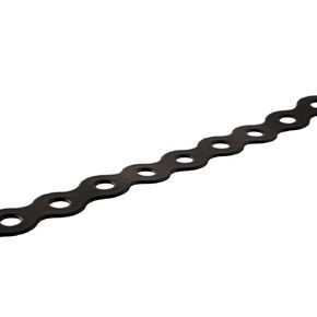 BAND-IT All Purpose Band, AE4759, 316 Stainless Steel, 1/2" Wide x 0.050" Thick with PPA571 Coating, Hole Diameter 3/16", (82.5 Foot Roll)