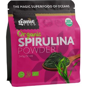 مسحوق سبيرولينا عضوي، 12 أونصة in Kuwait