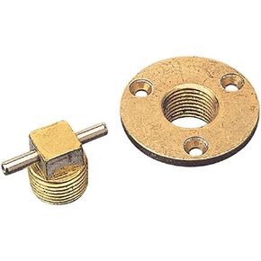 Sea Dog Line 520042-1 استنزاف وسدادة Garboard، برونزية، قطر 2 بوصة in Kuwait