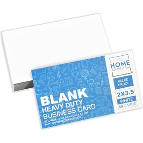 4x9 Index Rack Business Marketing Note Cards Blank White