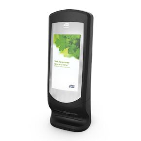 Tork Xpressnap® Stand Napkin Dispenser Black N4, Upright Design, Signature Range, 24.5" x 9.25" x 9.25", 6332000