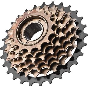 Fydun 6-8 Speed Screw, Freewheel Cassette Sprocket 7 Speed Mountain Bike Replacement Accessory