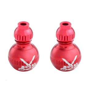 2pcs MTB Road Bicycle Brake Derailleur Shifter Cable End Caps Bike Cable Tip Cap Blue/Glod/Red (Gold)