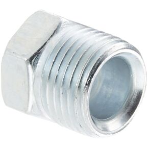 Weatherhead Eaton Weatherhead 105X6 Steel Inverted Flare Brass Fitting, Nut, 3/8" Tube OD (Pack of 10)