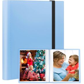 ألبوم صور مقاس 8x10 يحمل صورًا مقاس 8x10، و152 جيبًا كتاب ألبوم صور مقاس 8x10، وألبوم صور مقاس 8x10 مع صفحات داخلية سوداء، أسود in Kuwait