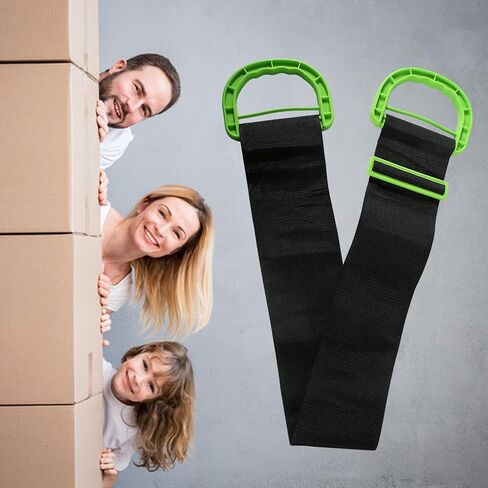 Moving Straps Lifting 1 Person 2 Person Lifting and Moving System Straps Shoulder Carrying Adjustable Handling Straps for Moving Mattress Couch Furniture Heavy Things Carry Secure Furniture Tool in Saudi Arabia