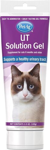 Pet-Ag UT Solution Gel Supplement for Cats - 3.5 oz - Supports a Healthy Urinary Tract for Cats 6 Months and Older in Kuwait