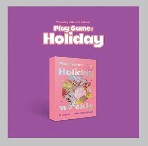 لعبة اللعب الأسبوعية: ألبوم Holiday 4th Mini M Ver CD+1p ملصق+92p PhotoBook+2p PhotoCard+1p صورة تذكرة+1p ملصق+1p صورة مطبوعة+1p علامة اسم السفر+تتبع مختومة in Saudi Arabia