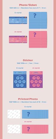 لعبة اللعب الأسبوعية: ألبوم Holiday 4th Mini M Ver CD+1p ملصق+92p PhotoBook+2p PhotoCard+1p صورة تذكرة+1p ملصق+1p صورة مطبوعة+1p علامة اسم السفر+تتبع مختومة in Saudi Arabia