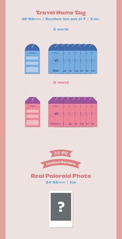 لعبة اللعب الأسبوعية: ألبوم Holiday 4th Mini M Ver CD+1p ملصق+92p PhotoBook+2p PhotoCard+1p صورة تذكرة+1p ملصق+1p صورة مطبوعة+1p علامة اسم السفر+تتبع مختومة in Saudi Arabia