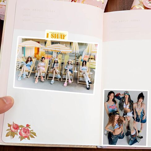 (G) مجموعة ملصقات I-DLE ملصقات ألبوم Kpop I SWAY 100 قطعة من ملصقات Gidle المقاومة للماء (G) I-DLE Merch in Saudi Arabia