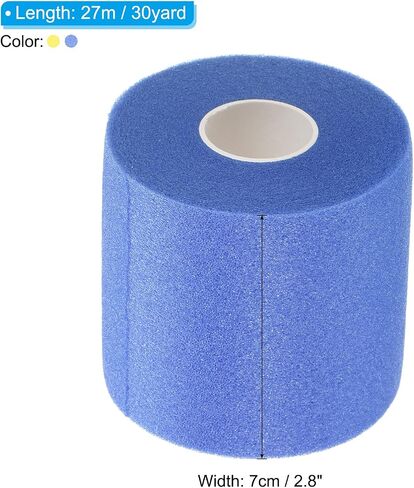PATIKIL Badminton Grip Cushion Wrap, PE Tennis Racket Grip Tape Backing Film Handle Anti Skid Cushion Accessories in Saudi Arabia
