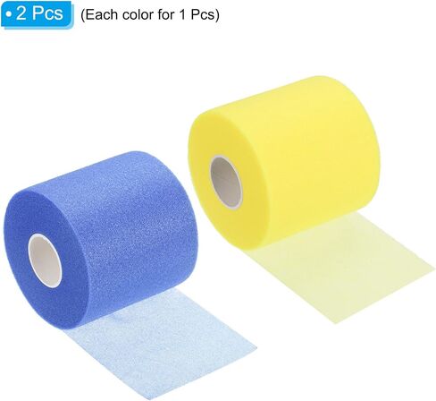 PATIKIL Badminton Grip Cushion Wrap, PE Tennis Racket Grip Tape Backing Film Handle Anti Skid Cushion Accessories in Saudi Arabia
