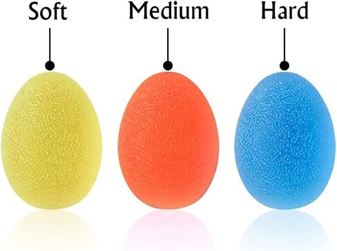 Hand Exercise Ball,Finger Wrist for Arthritis Hand, Stress Balls for Adults Hand Exercise,Finger, Grip Strengthen and Stress Relief,3 Pcs in Saudi Arabia