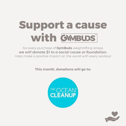 Gymbuds - أحزمة معصم رفع من الدرجة العسكرية لرفع الأثقال - جودة عسكرية مقاس 23.6 بوصة - قطن مبطن ومقوى بالنايلون، رفع الأثقال، رفع الأثقال، تدريب القوة، وكمال الأجسام in Saudi Arabia