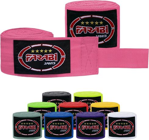 Boxing Hand Wraps for Men, Women Boxing Wraps 156 inch Hand Wraps for MMA Muay Thai Kickboxing Martial Arts Punching Bag and Training in Saudi Arabia