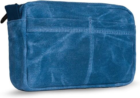 Sayram SP8 Belt Pouch for Men, EDC Bellt Pouch with Zipper, Waist Pack EDC Pouch for Multitool, Flashlight, Knives, Cards, Phone, Waxed Canvas EDC Organizer Pouch for Belt in Saudi Arabia