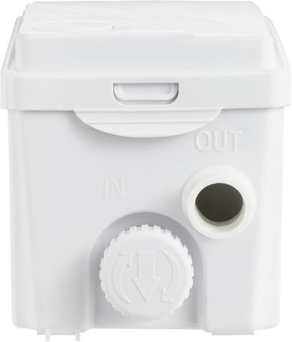 مضخة ماسيراتور VEVOR 350 وات، تدفق 6000 لتر/ساعة، رأس 23 قدم/7 متر، مضخة حوض الصرف الصحي من ماسيراتور مع 3 مداخل مياه للطابق السفلي، المطبخ، المغسلة، الدش، حوض الاستحمام، آلة التخلص من مياه الصرف الصحي في الغسيل in Kuwait