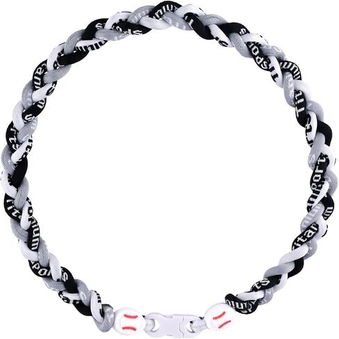 Baseball Necklace, Nylon Baseball Rope Necklaces Sports Necklace Baseball Chain for Boy Teens Adults Baseball Team Lovers in Saudi Arabia