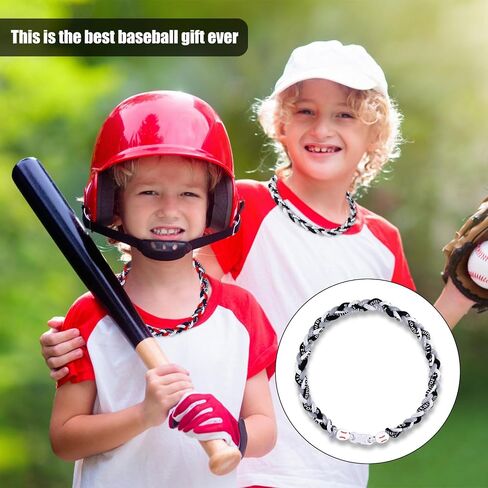Baseball Necklace, Nylon Baseball Rope Necklaces Sports Necklace Baseball Chain for Boy Teens Adults Baseball Team Lovers in Saudi Arabia