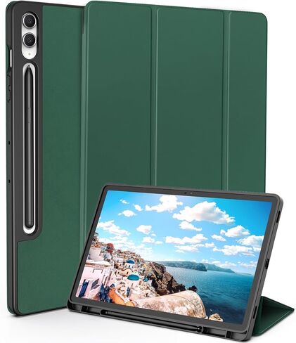 SSS·GRGB Case for Samsung Galaxy Tab S9+/ S9 FE+ 5G 12.4 Inch 2023 Case SM-X810/X816B/X818U with S Pen Holder, Slim Folio Stand Protective Tablet Cover, Auto Wake/Sleep, Multi-Angle Viewing, Navy Blue in Saudi Arabia