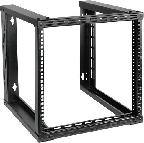 Tecmojo 9U Fixed Wall Mount Network Rack 15.8inch Depth Open Frame for Server Data/AV/IT/Communication/Computer Equipment/Patch Panel Heavy Duty in Kuwait