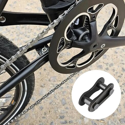 25Pcs Bike Chai - Metal Master Link for Bicycle Chain, Bicycle Chain Connectors Repair Parts, Bike Chain Link, Single Speed Bike Chain in Saudi Arabia