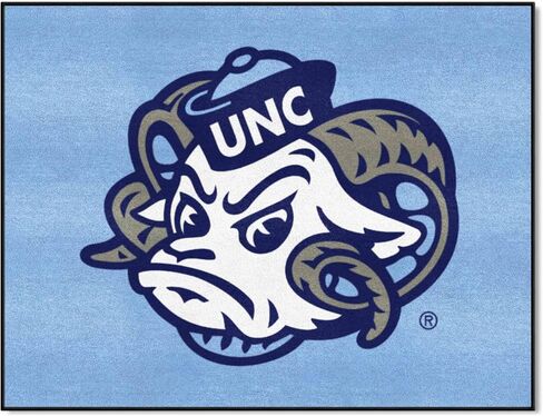 سجادة FANMATS 2399 North Carolina Tar Heels All-Star - 34 بوصة × 42.5 بوصة سجادة منطقة المعجبين الرياضية، سجادة ديكور المنزل وحصيرة خلفية in Saudi Arabia