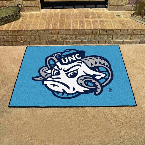 سجادة FANMATS 2399 North Carolina Tar Heels All-Star - 34 بوصة × 42.5 بوصة سجادة منطقة المعجبين الرياضية، سجادة ديكور المنزل وحصيرة خلفية in Saudi Arabia