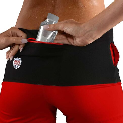 المنتج الرسمي لحزام الخصر TUBE - إصدار American Ninja Warrior. حزام خصر للجنسين مع جيوب للرجال والنساء والشباب. حزام الجري/حزمة فاني. اللياقة البدنية والسفر وتخزين الأموال والمزيد! in Saudi Arabia