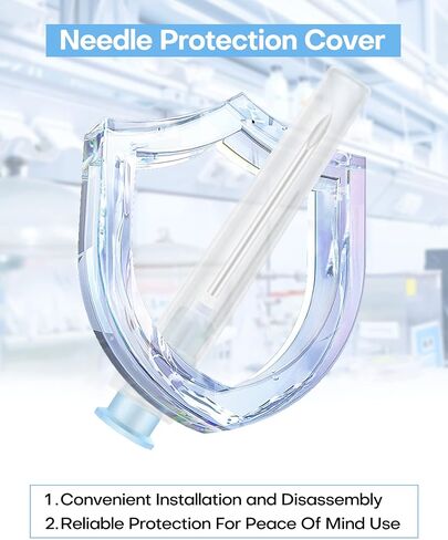100 Pack 23G 5/8“ (16MM) for Lab Measuring, Individually Packed Luer Lock Accessories for Refilling Liquid, Inks, Plant and Industry in Saudi Arabia