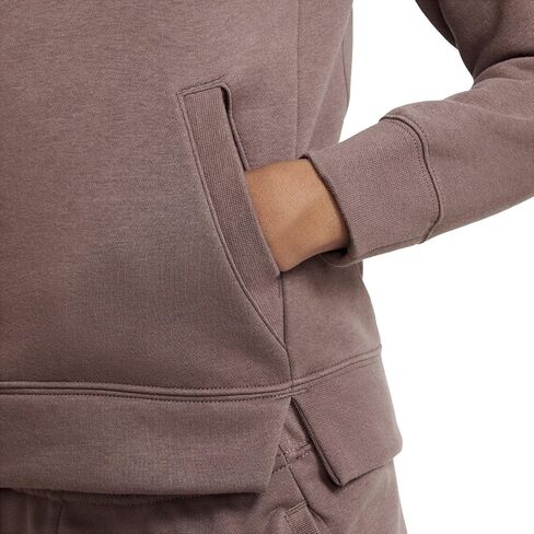 Nike Girls NSW Pullover Hoodie (Medium, Plum Eclipse/White) in Saudi Arabia