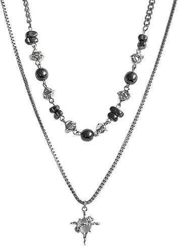 Heart Shaped Necklace Design Personalized Fashion Women's Gift Temperament in Saudi Arabia