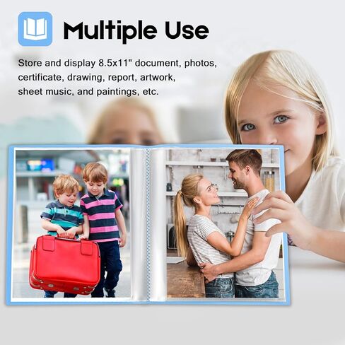 ألبوم صور مقاس 8x10 يحمل صورًا مقاس 8x10، و152 جيبًا كتاب ألبوم صور مقاس 8x10، وألبوم صور مقاس 8x10 مع صفحات داخلية سوداء، أسود in Kuwait