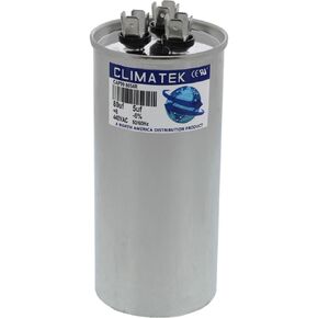 ClimaTek Round Capacitor - fits Carrier # HC98JA081D | 80/5 uf MFD 370/440 Volt VAC in Kuwait
