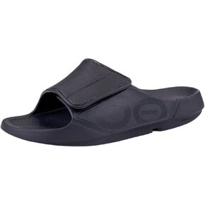 OOFOS OOahh Sport Flex Matte Black Men's 14, Women's 16…